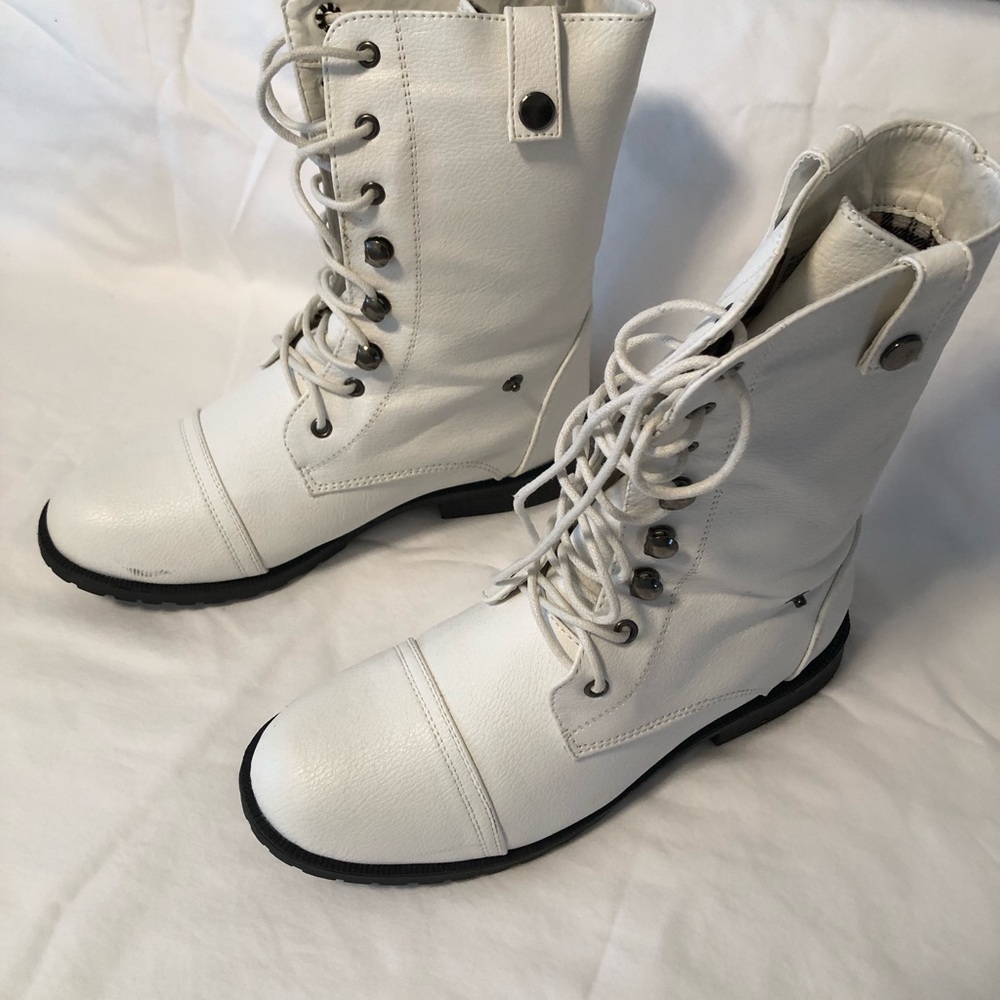 West Blvd Lagos Combat Boots